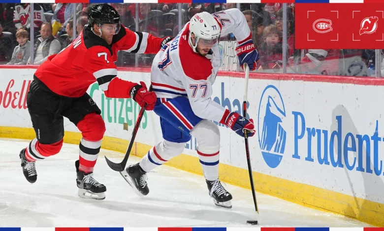 MTL@NJD : Résumé du match