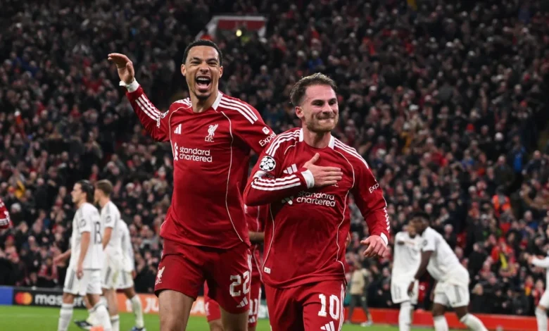 Mac Allister lo gana cuando el Liverpool derrota al Real Madrid en la Liga de Campeones