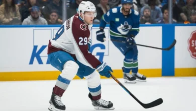 MacKinnon Earns NHL Weekly Honors
