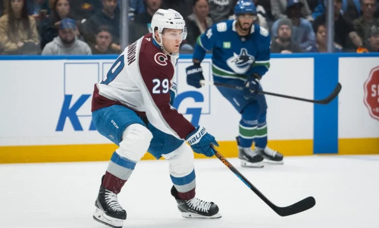 MacKinnon Earns NHL Weekly Honors