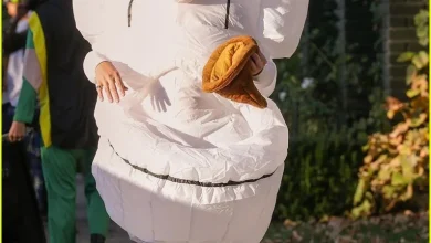 Macaulay Culkin Dresses As a Giant Toilet & Wife Brenda Song Goes as Robin for Halloween 2025