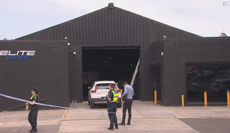 Machete attack outside Essendon car wash leaves man in critical condition