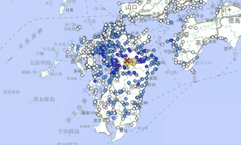 Magnitude 5.8 earthquake jolts Kumamoto