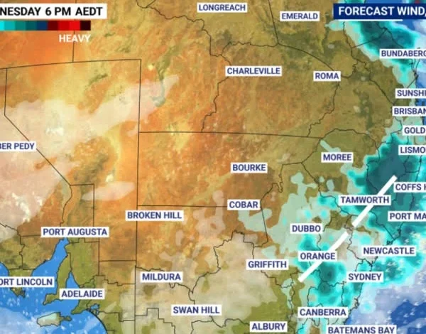 Major cities are bracing for massive hailstones and damaging gale-force wind gusts following days of intense thunderstorms in eastern Australia.
