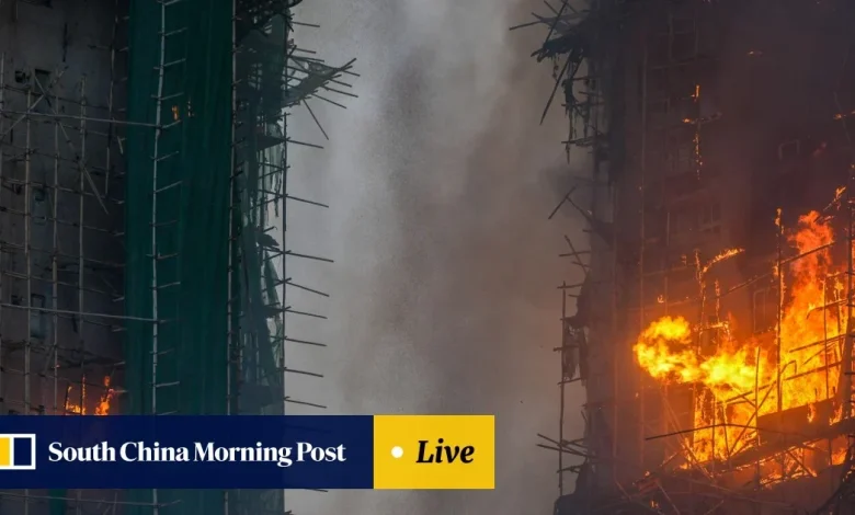 Major fire in Hong Kong’s Tai Po leaves 2 severely burnt, residents trapped