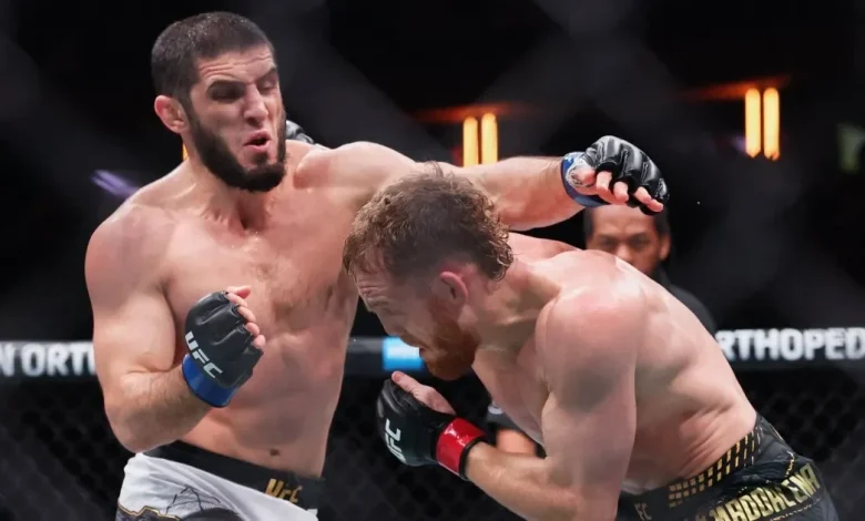 Makhachev dominates Della Maddalena to win UFC welterweight belt