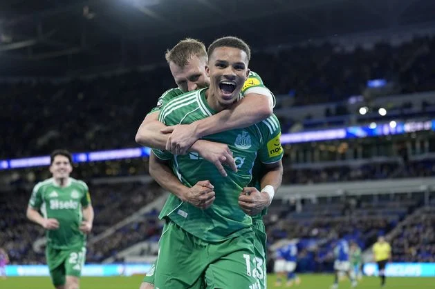 Malick Thiaw nets after 55 seconds as Newcastle ease to victory at Everton