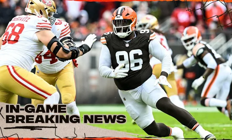 Maliek Collins ruled out with knee injury vs. the 49ers