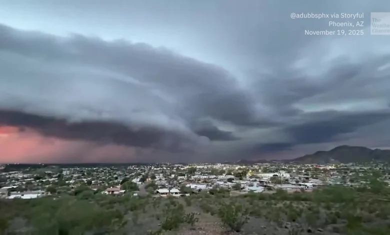 Mall Ceiling Collapses As Storms Slam Phoenix With Hail, Rain