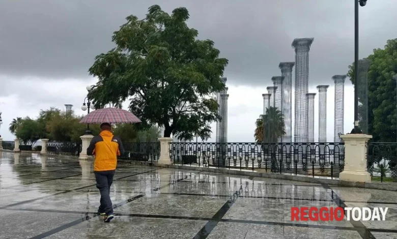 Maltempo a Reggio Calabria, rischio temporali e vento di forte intensità: scatta l'allerta gialla