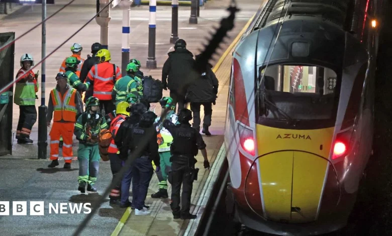 Man, 32, only suspect after Huntingdon train stabbings