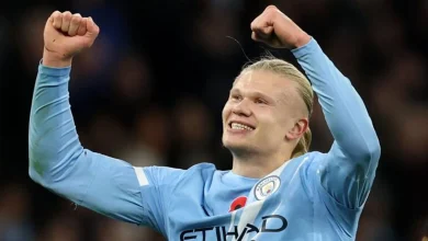 Man City 3-1 Bournemouth: Erling Haaland scores twice to move Pep Guardiola's side up to second in Premier League