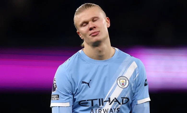 Man City's Erling Haaland made to wait for 100th Premier League goal