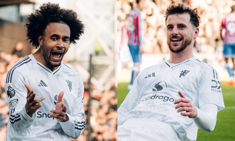 Man Utd player ratings vs Crystal Palace: Joshua Zirkzee and Mason Mount emerge as unlikely heroes while Bruno Fernandes' quick thinking sparks set-piece-inspired comeback win