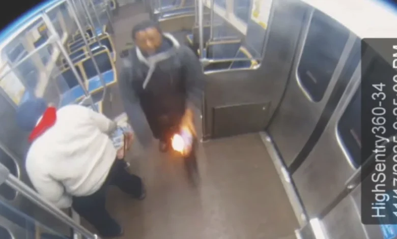 Man accused in fiery Blue Line gasoline attack was AWOL from home detention, court records show