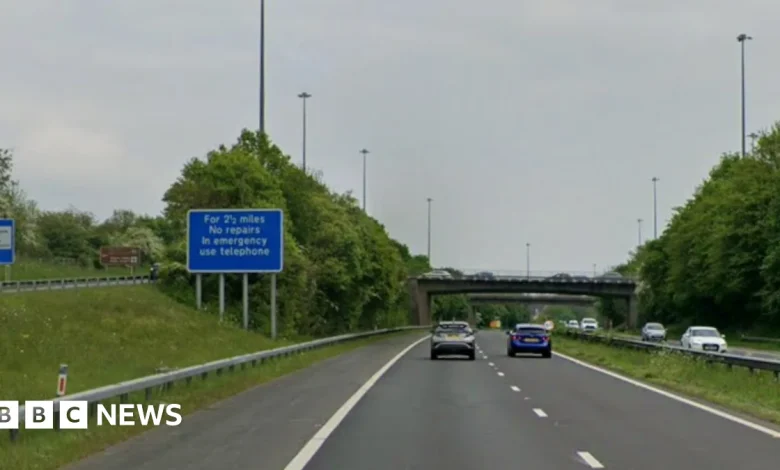 Man dies in M48 crash near Chepstow, Monmouthshire