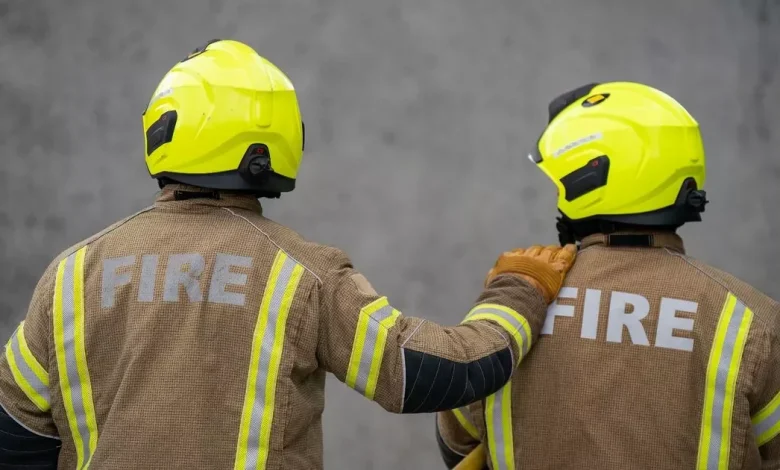 Man dies in West London house fire after being rescued by firefighters