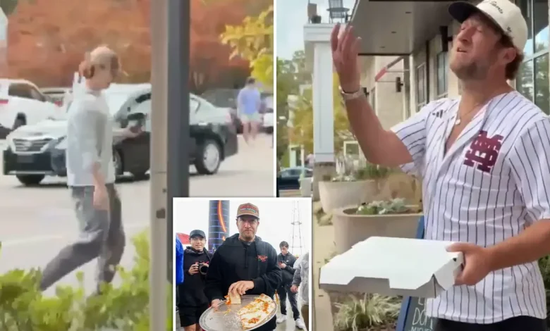 Man hurls antisemitic comment at Dave Portnoy during pizza review in Mississippi