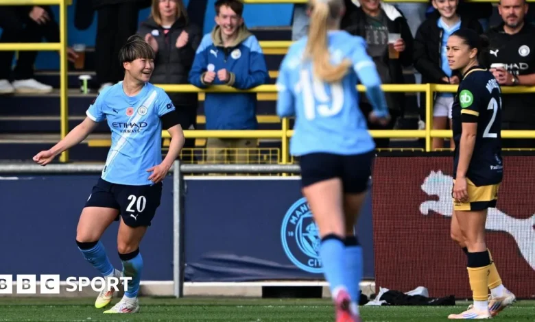 Manchester City 1-0 West Ham: Aoba Fujino goal gives City sixth straight win