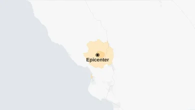 Map: 4.1-Magnitude Earthquake Shakes Southern California