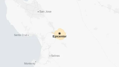 Map: Small Quakes Shake Northern California