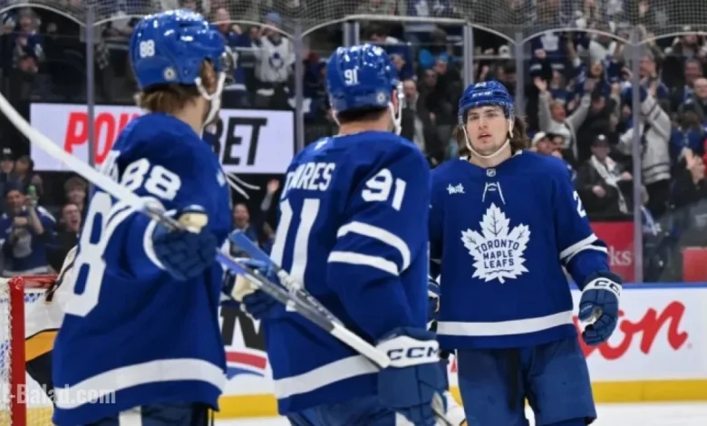 Maple Leafs Dominate NHL’s Top Three Even-Strength Scorer Spots