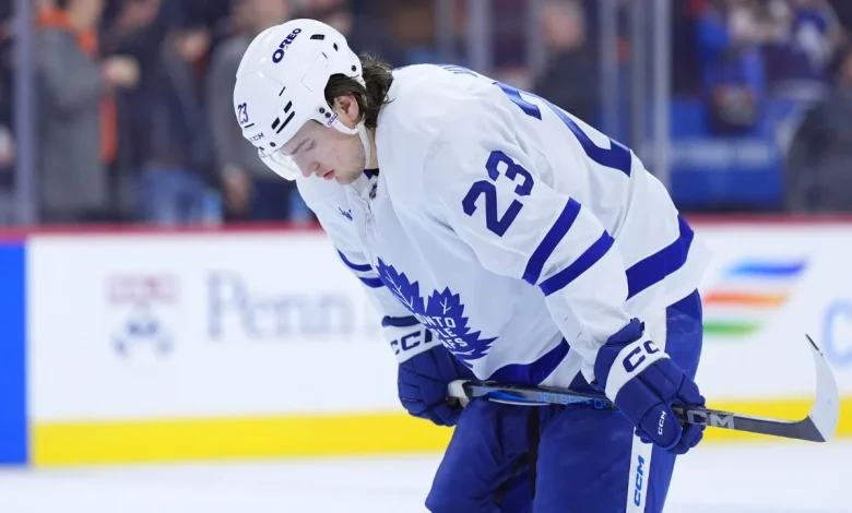 Maple Leafs' Knies to miss Blues game with injury