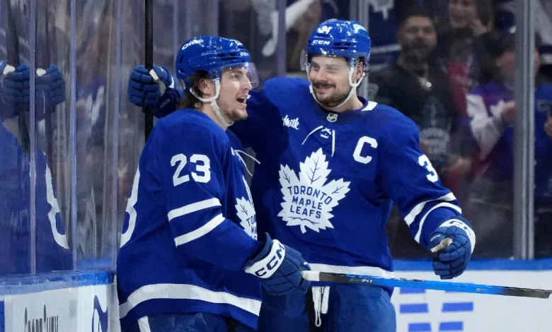 Maple Leafs' Matthews, Knies to return from injury vs. Blue Jackets