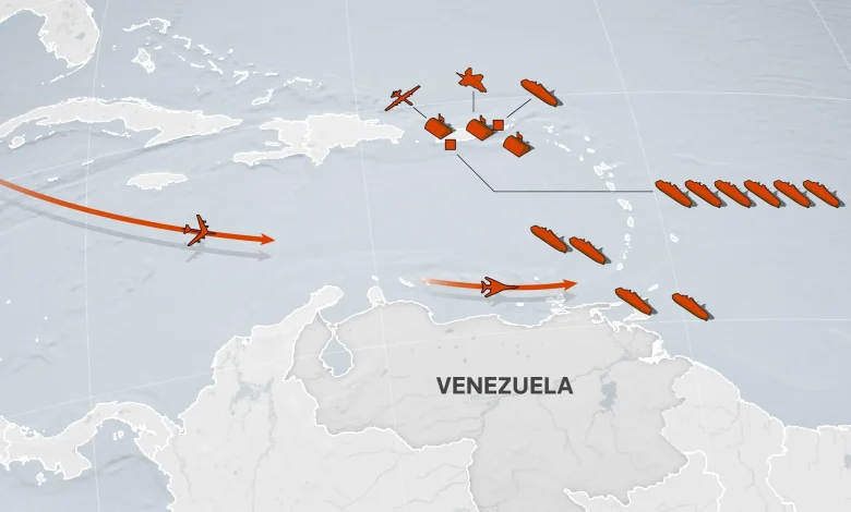 Mapping how the US is preparing a military staging ground near Venezuela