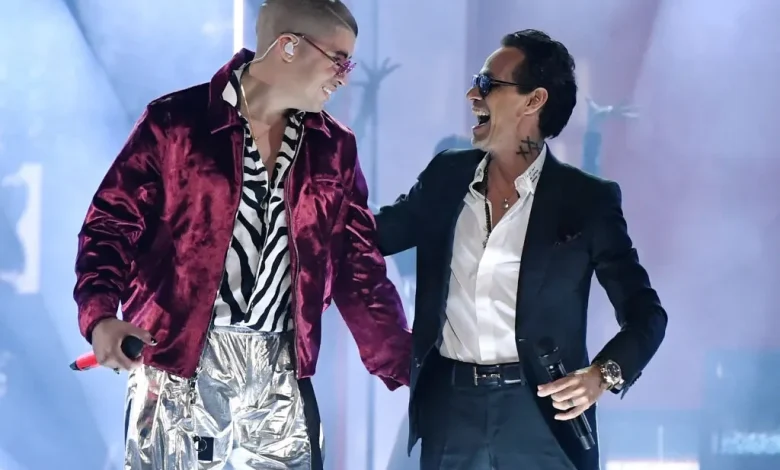 Marc Anthony Reveals Advice He Gave Bad Bunny Ahead of Super Bowl Performance