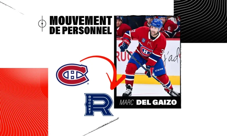 Marc Del Gaizo cédé au Rocket de Laval