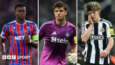 Marc Guehi, Nick Pope and Anthony Gordon set to miss England games with injuries