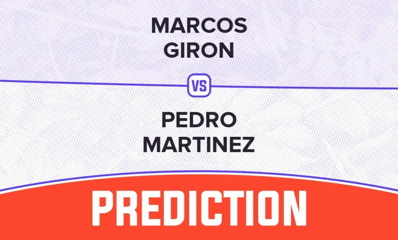 Marcos Giron vs Pedro Martinez Prediction - 2025 ATP Athens