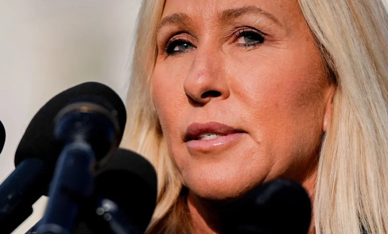 Marjorie Taylor Greene of Georgia, former Trump loyalist, says she is resigning from Congress