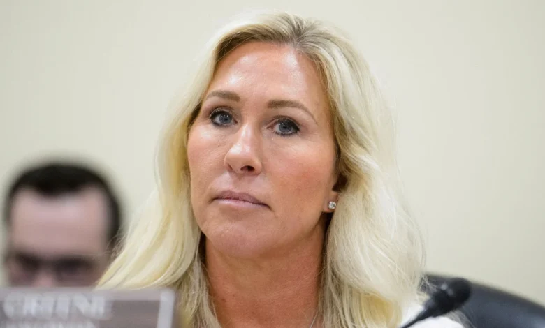 Marjorie Taylor Greene says she's received threats over Trump feud