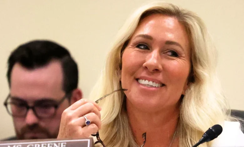 Marjorie Taylor Greene tries to take the "Jewish" out of her "space lasers" conspiracy theory