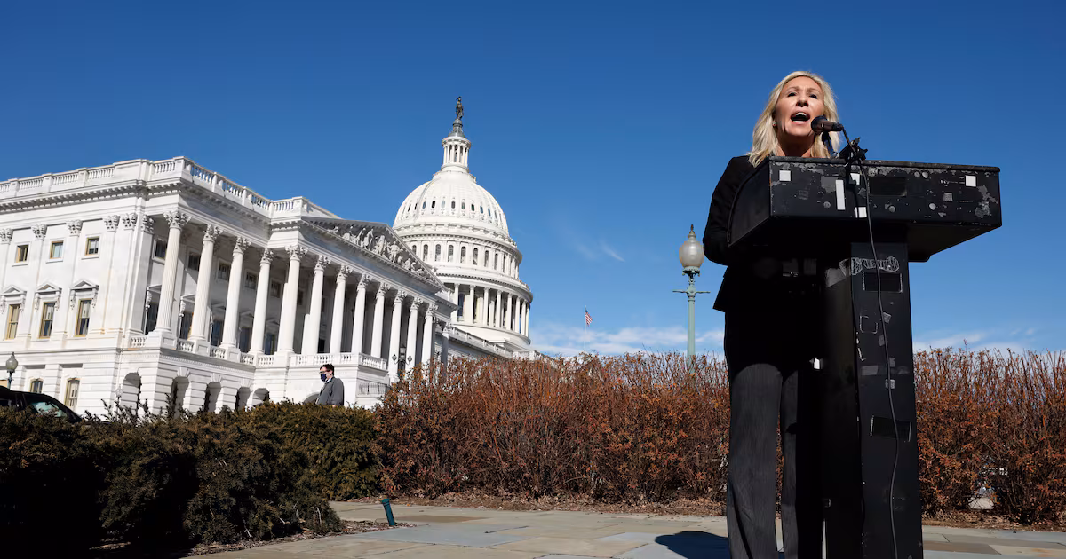 Marjorie Taylor Greene’s GOP criticism fuels speculation about her future