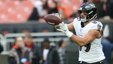Mark Andrews moves past Derrick Mason for No. 1 on Ravens' all-time receiving yards list