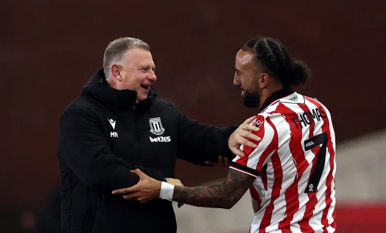 Mark Robins Encourages Sorba Thomas to Embrace Leadership Role at Stoke City