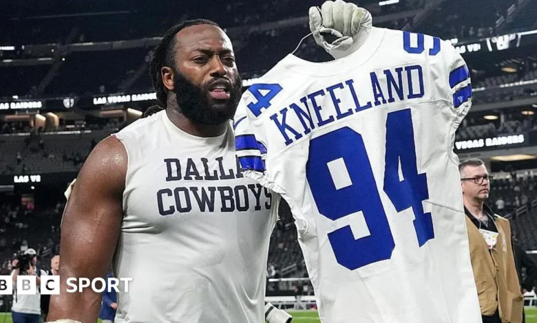 Marshawn Kneeland: Dallas Cowboys pay tribute to team-mate