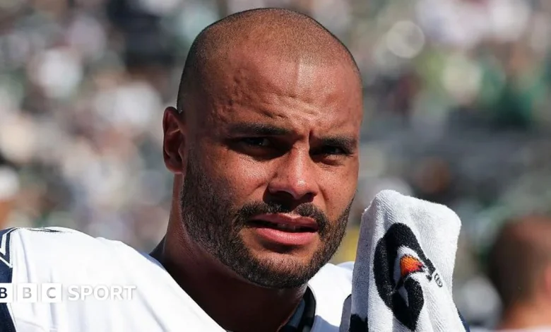 Marshawn Kneeland: Dallas Cowboys quarterback Dak Prescott says players 'hurting' following death