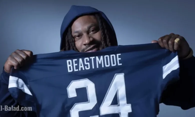 Marshawn Lynch Unveils BEASTMODE Collection with Dove Men+Care Swagger
