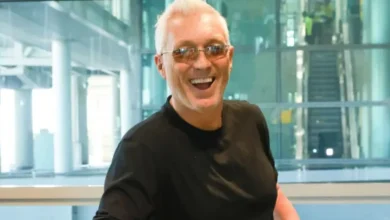 Martin Kemp touches down in Australia ahead of I'm A Celebrity as he reveals special advice from son Roman