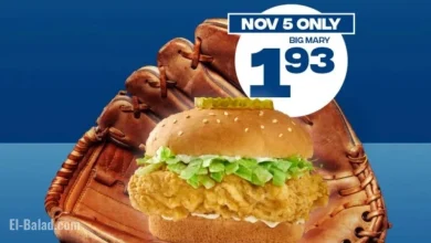 Mary Brown’s Offers $1.93 Big Mary for One Day Only