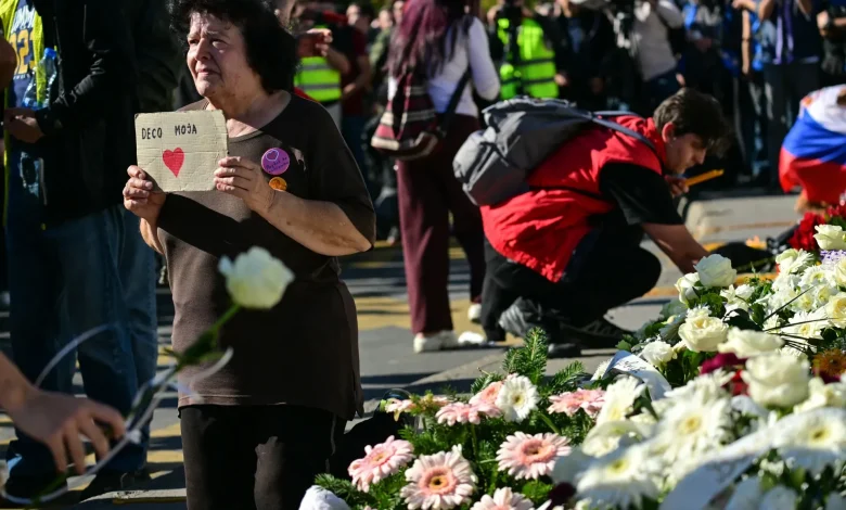 Mass protests planned as Serbia marks anniversary of train station collapse