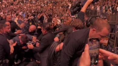 Massive brawl breaks out at UFC 322 with longtime agitator in center of it all