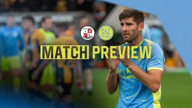 Match Preview: Crawley Town (A)