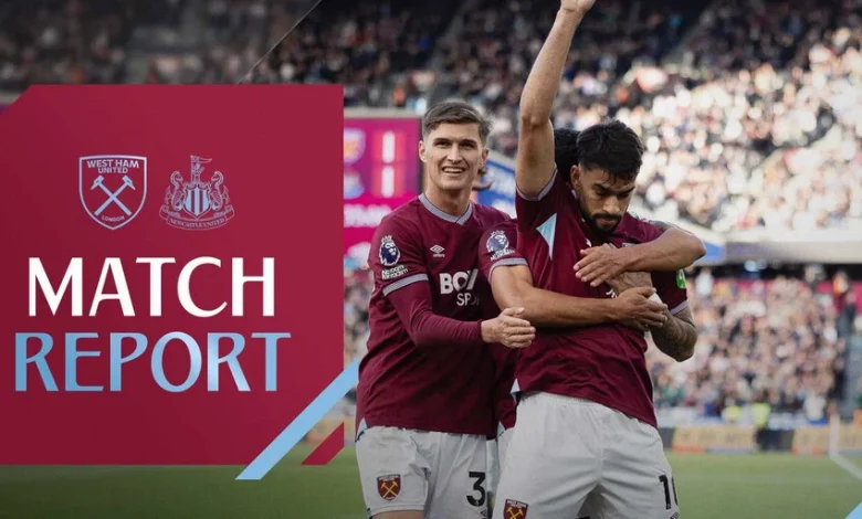Match Report | West Ham come from behind to down Newcastle