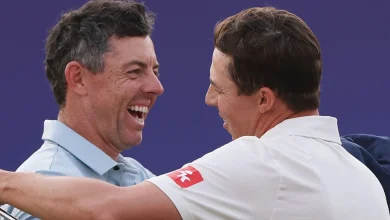 Matt Fitzpatrick edged out Rory McIlroy to win the DP World Tour Championship