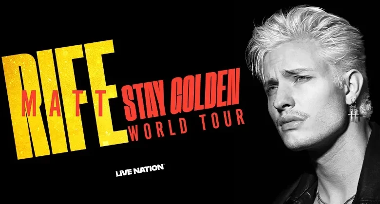 Matt Rife Adds 40+ Dates To Stay Golden World Tour; Will Perform In The Round At Select Venues In 2026